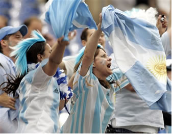 A Argentina possui o terceiro maior contingente populacional sul-americano